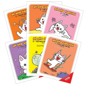 Bộ sách Ehon Nhật Bản Bé Mèo Nontan: Dành Cho Trẻ Từ 0 – 3 Tuổi